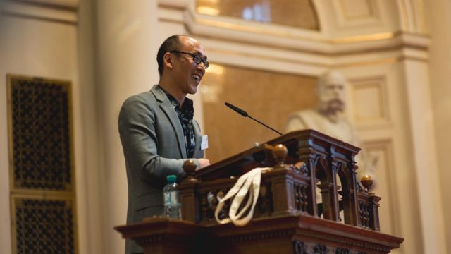 Eng speaks about his current book project <em>Racial Melancholia, Racial Dissociation: On the Social and Psychic Lives of Asian Americans</em> co-authored with Shinhee Han